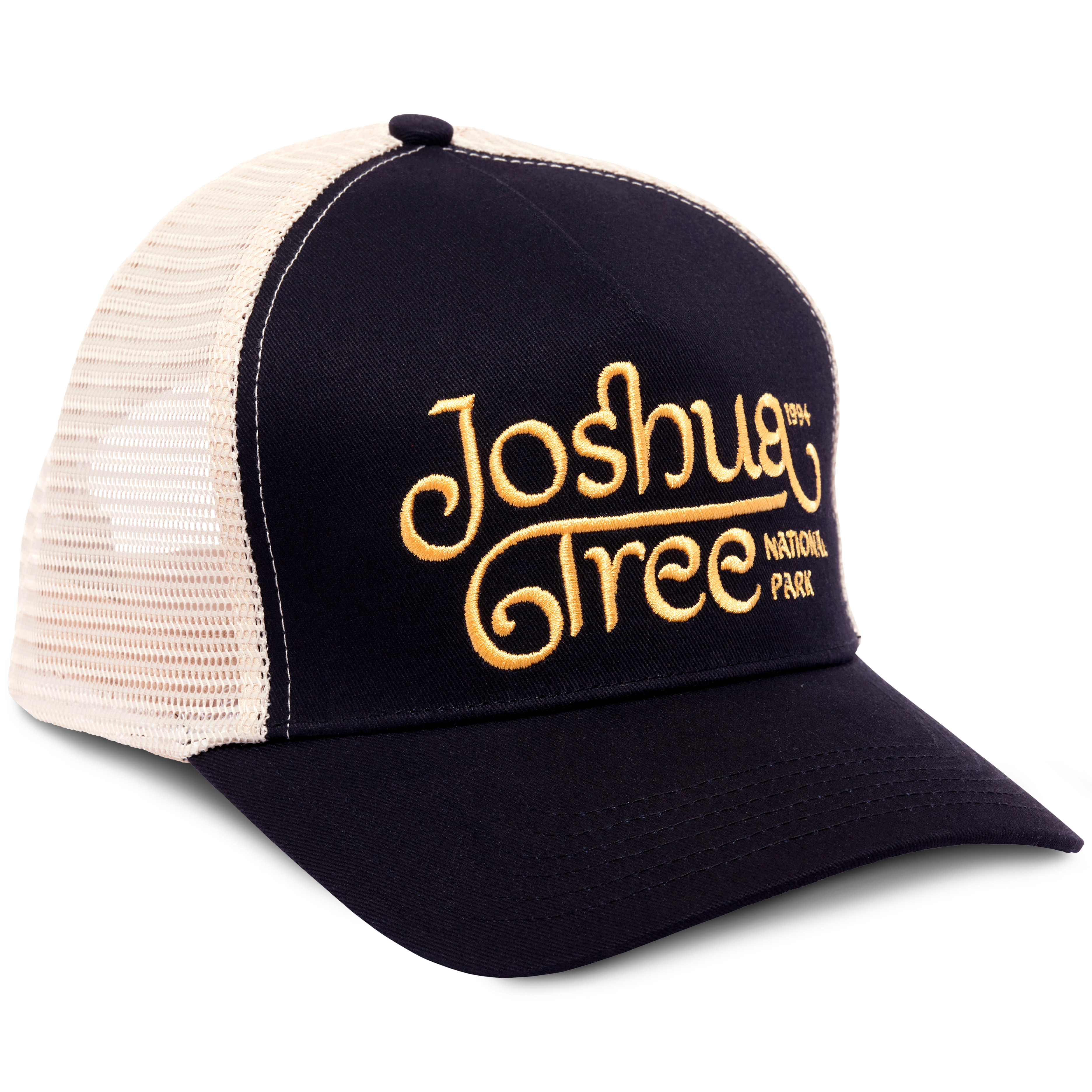 Casquette Snapback Vintage Joshua Tree Parc National - Rose Mousse - Années 80 - Neuf Sans Étiquette