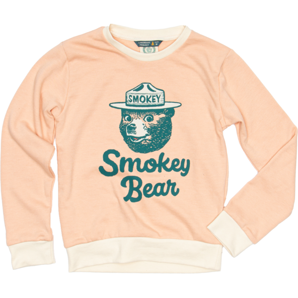 Smokey Signature Youth Sweatshirt Outerwear Peach Blossom YS