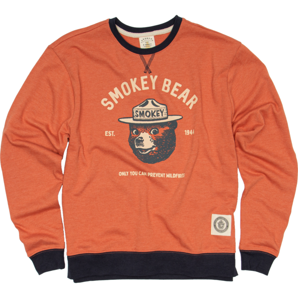 Smokey Bear Varsity Sweatshirt Outerwear  