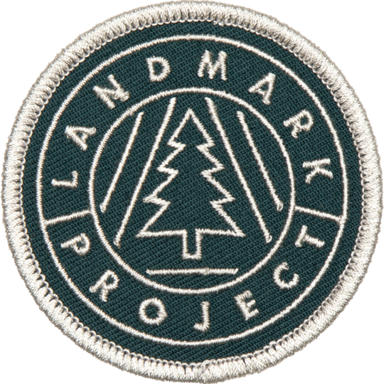 Landmark Logo Embroidered Patch Patch  