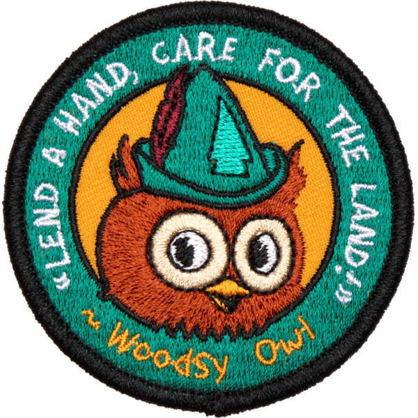 Lend A Hand Embroidered Patch Patch  