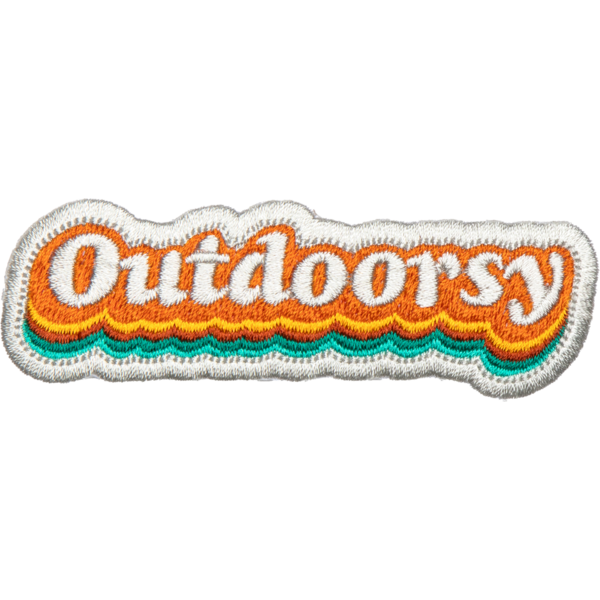 Outdoorsy Embroidered Patch Patch  