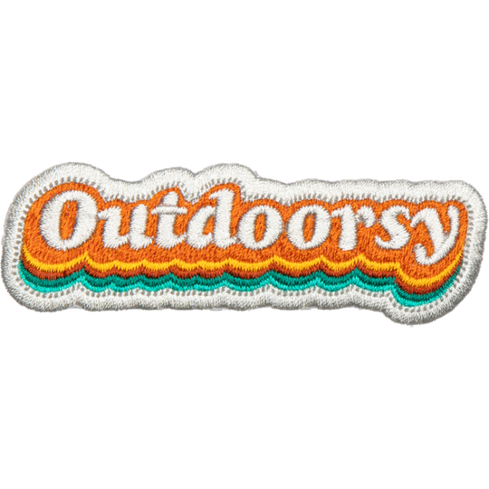 Outdoorsy Embroidered Patch Patch  