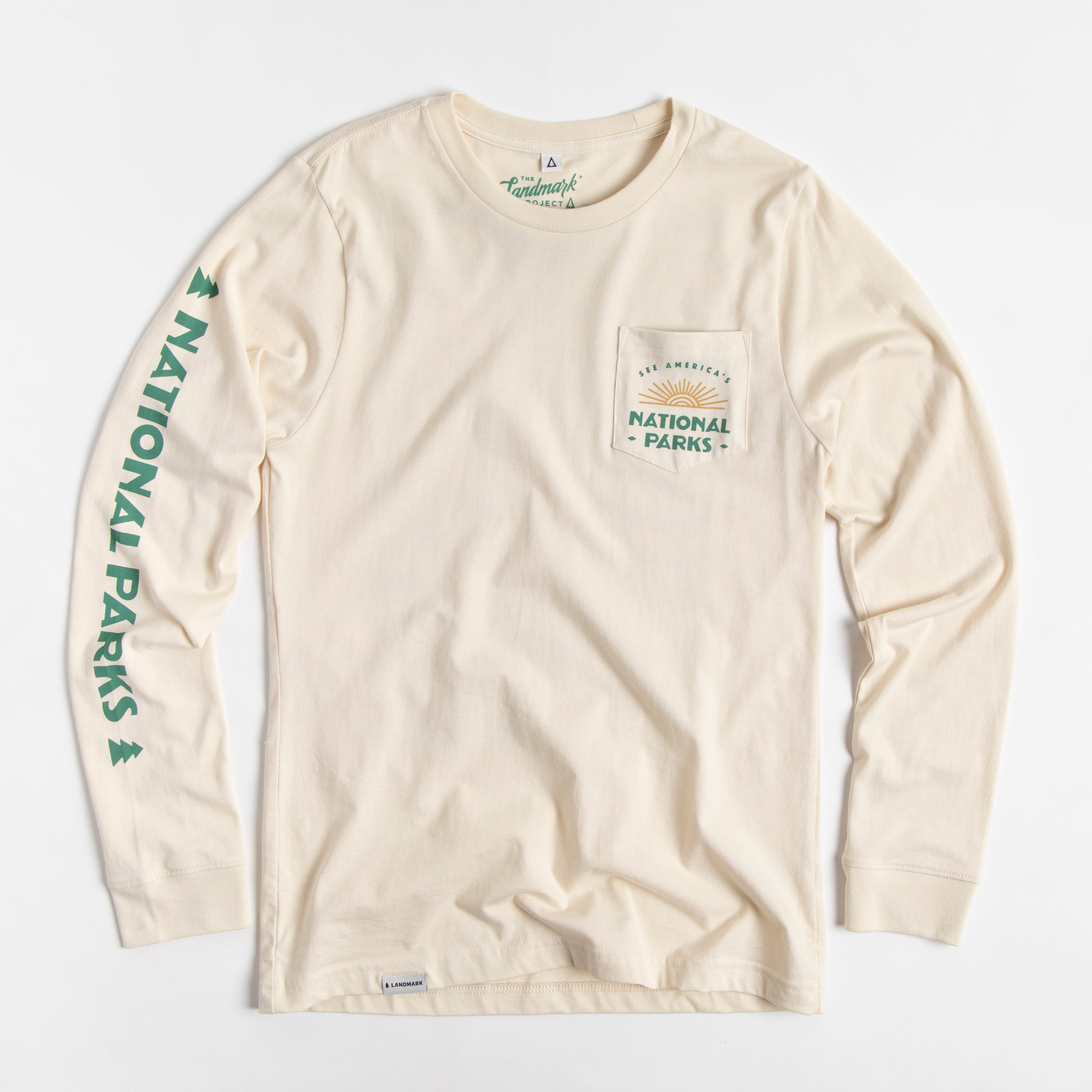 See America's National Parks Long Sleeve Pocket Tee – The Landmark