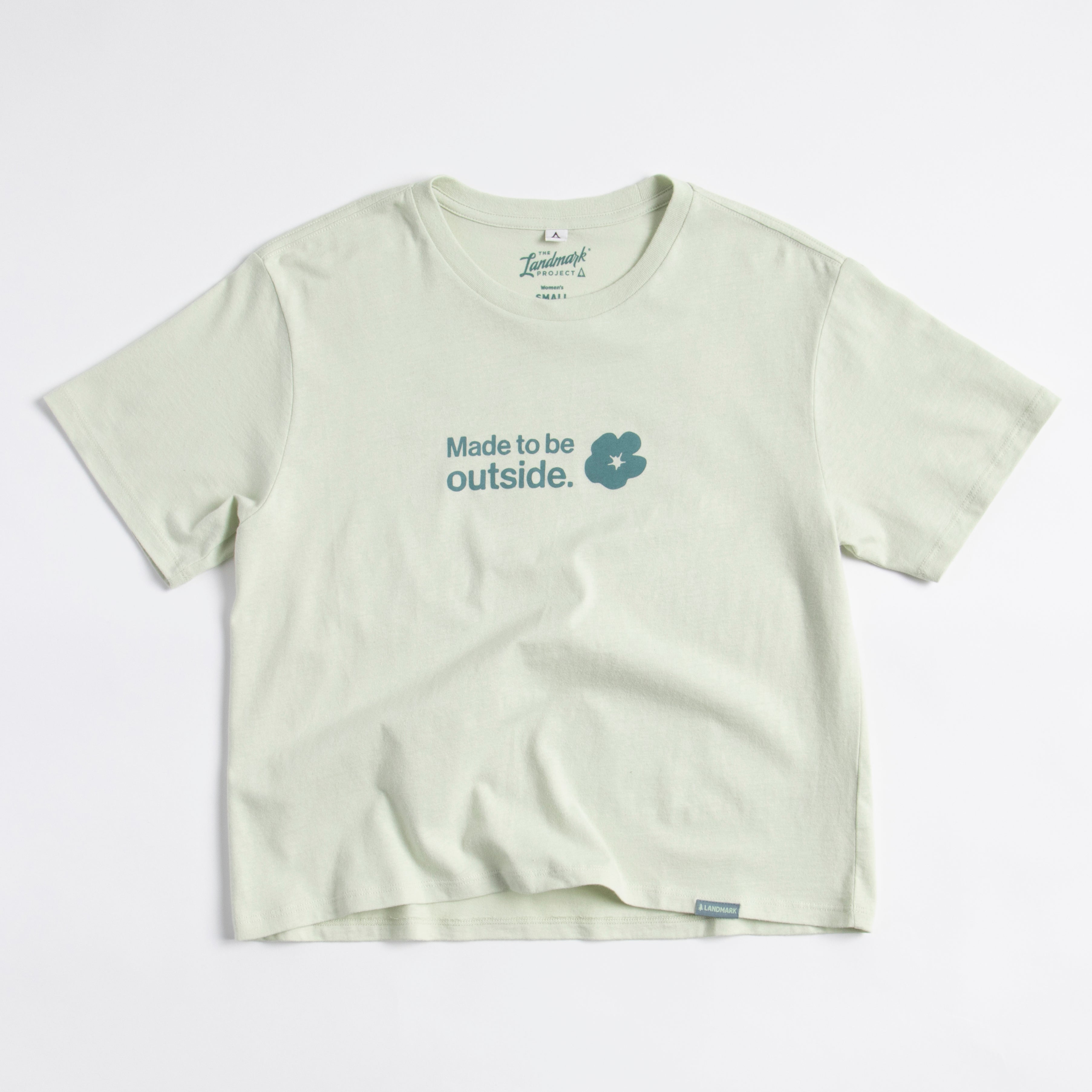Made to be Outside Women's Short Sleeve Boxy Tee – The Landmark