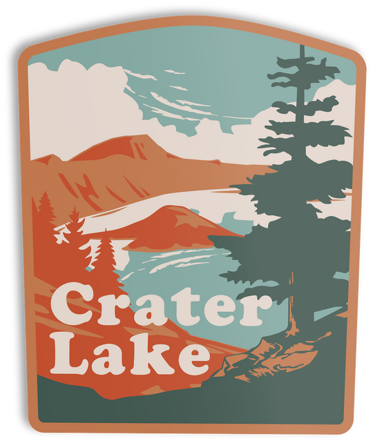 Crater Lake National Park Sticker Sticker  