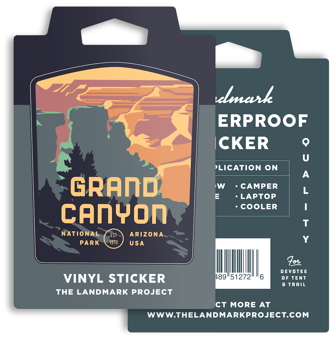 Grand Canyon National Park South Rim Sticker Sticker  