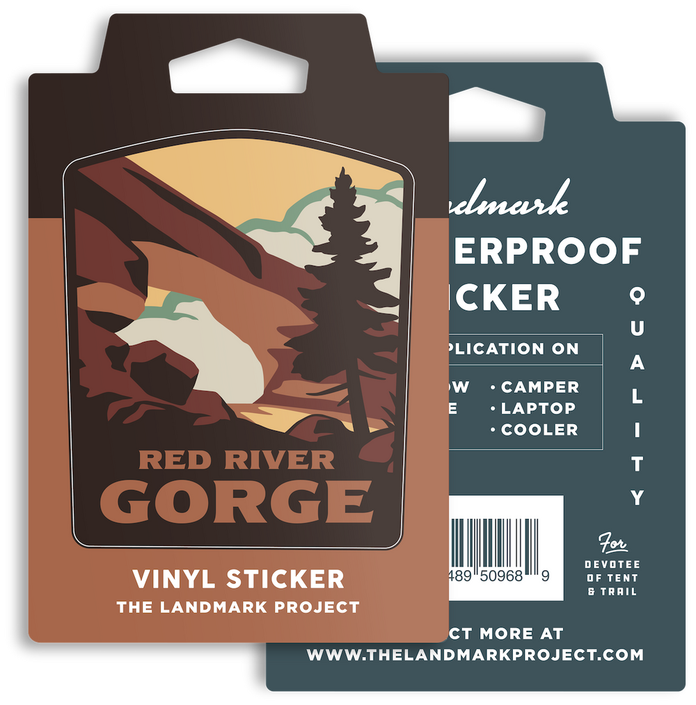 Red River Gorge Sticker Sticker  