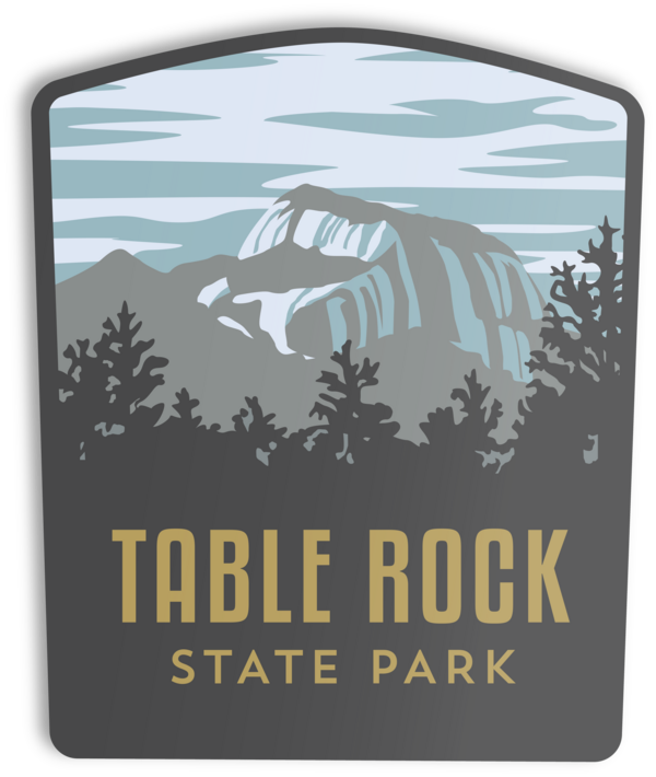 Table Rock State Park Sticker The Landmark Project