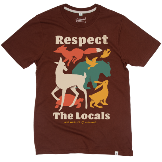 Respect the Locals Tee Short Sleeve Redwood XS