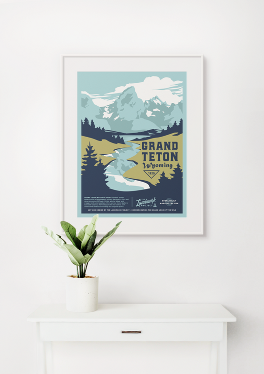 Grand Teton National Park - Poster Poster  