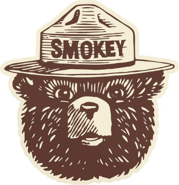 Smokey Logo Sticker Sticker  