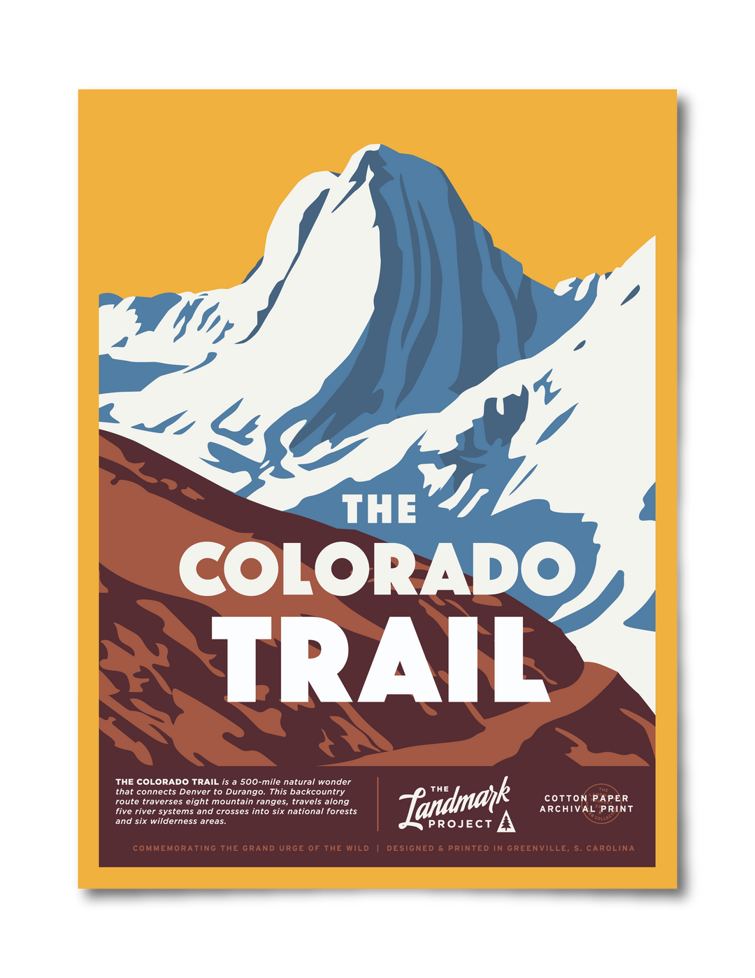 Colorado Trail Poster Poster  