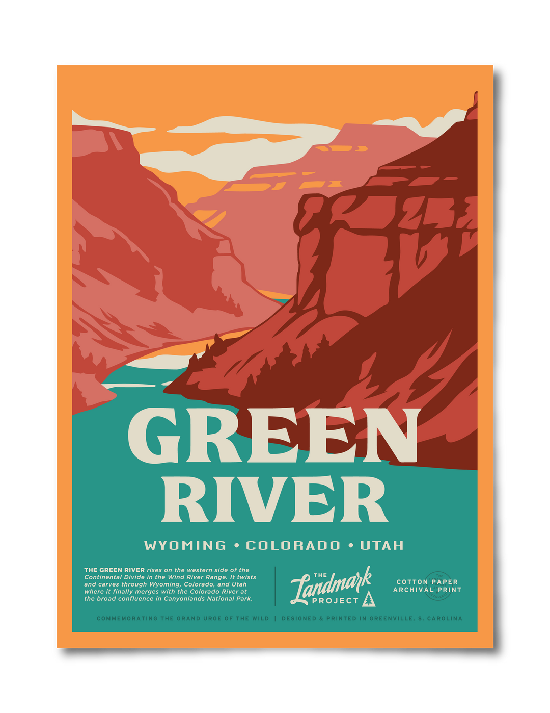 Green River Poster Poster  