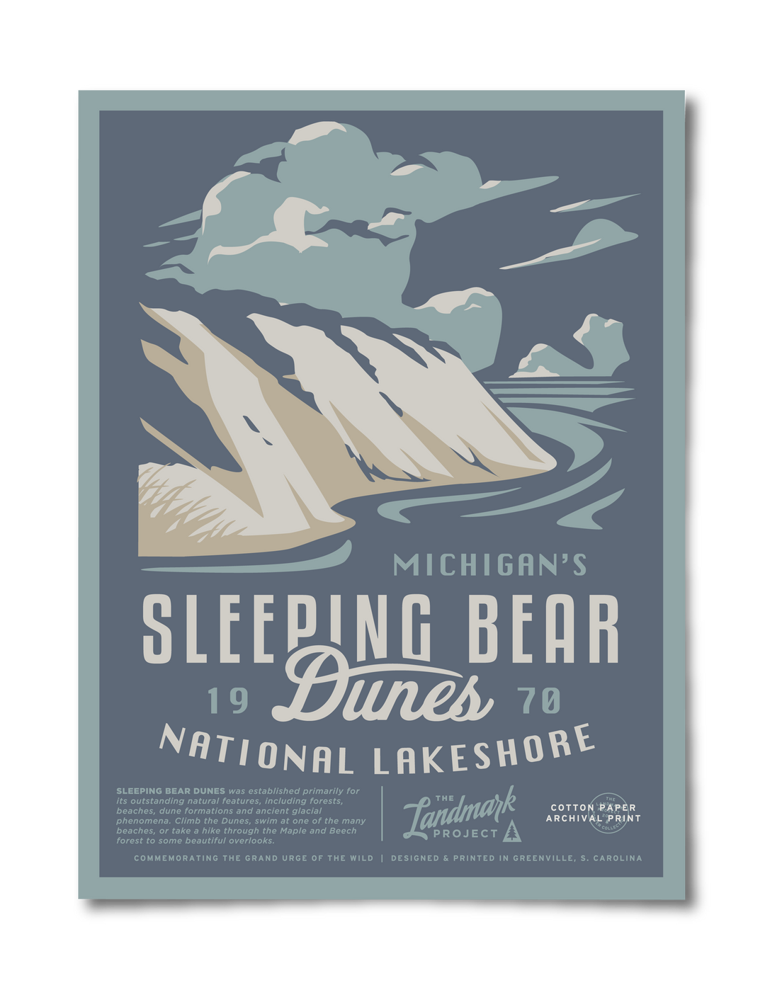 Sleeping Bear Dunes Poster Poster  