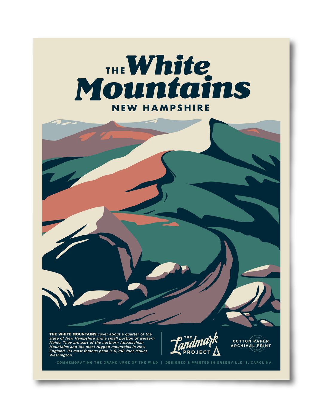 White Mountains Poster Poster  