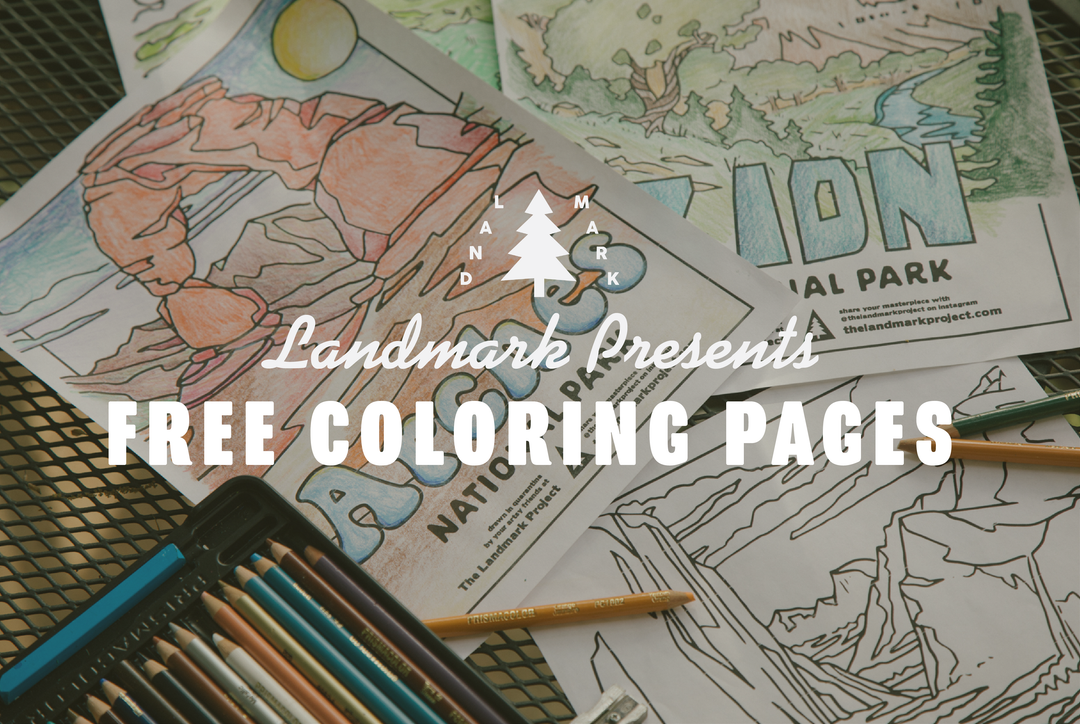 Landmark Presents: Printable Coloring Pages