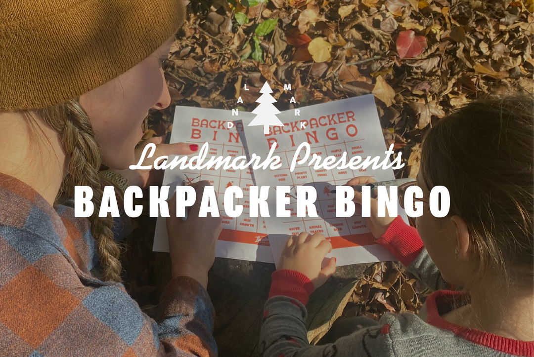 Landmark Presents: Print your own Backpacker Bingo