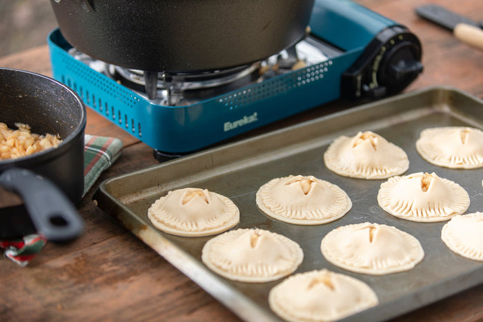 Dutch oven apple hand pies