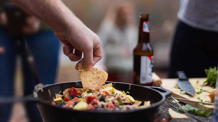 How to Bake Delicious Campfire Nachos Over a Campfire