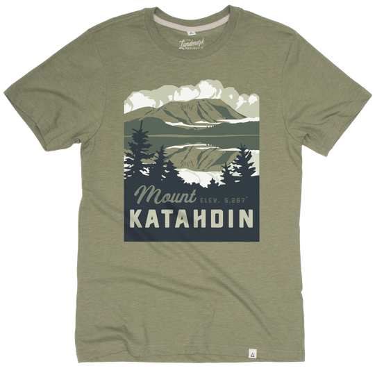 Mount Katahdin Tee Short Sleeve Cactus XS