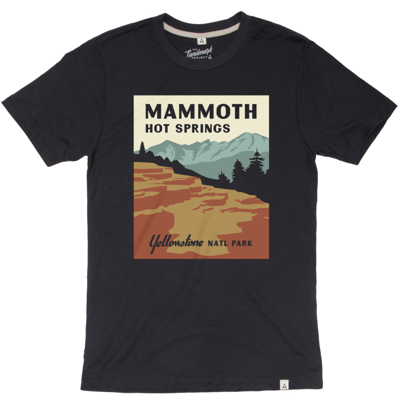 Mammoth Hot Springs Short Sleeve  