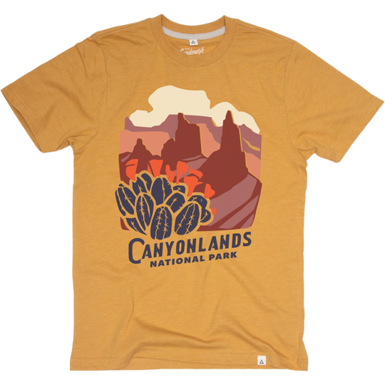 Canyonlands National Park Tee Short Sleeve Goldenrod XS