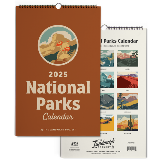 2025 National Parks Calendar Calendar  