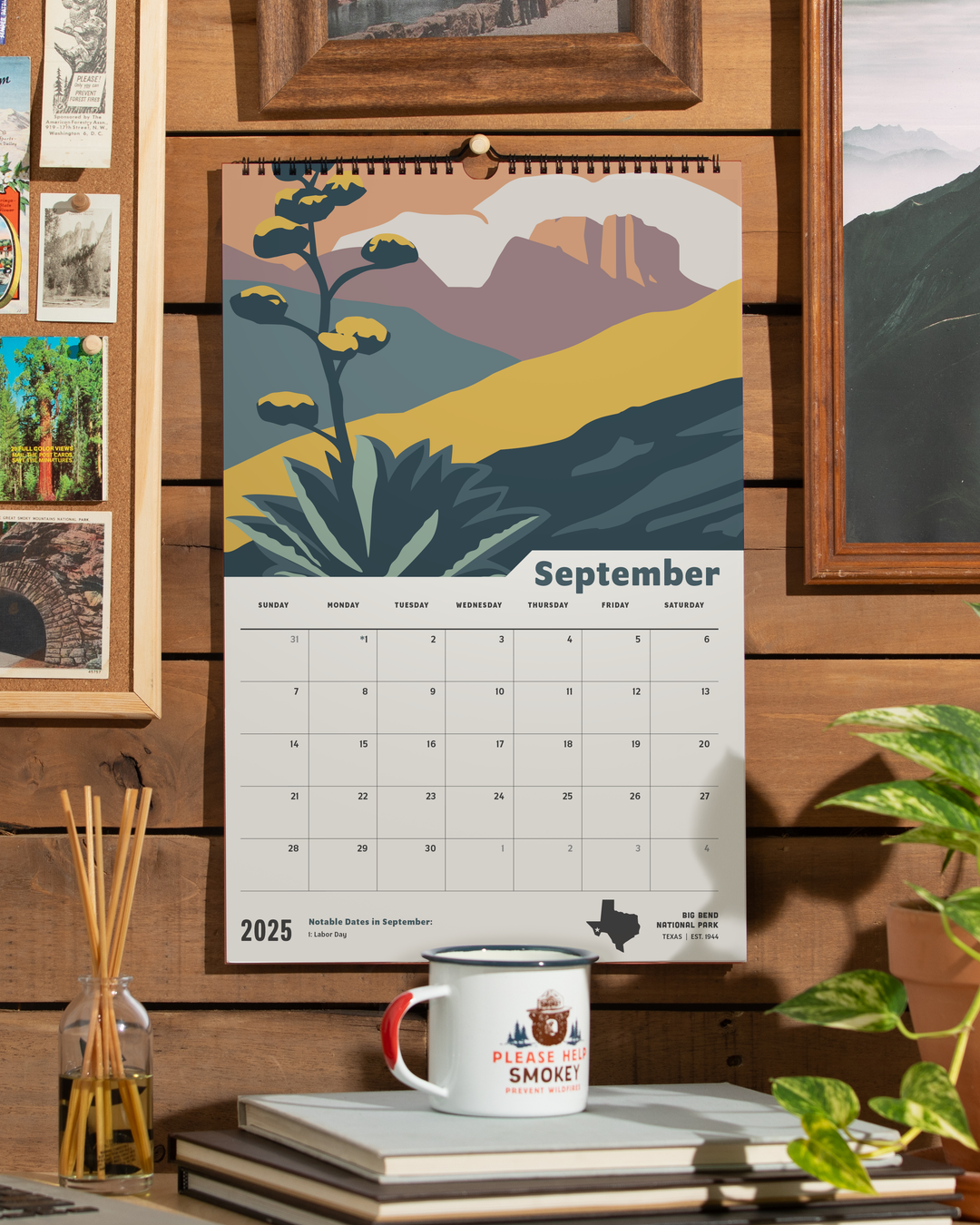 2025 National Parks Calendar Calendar  