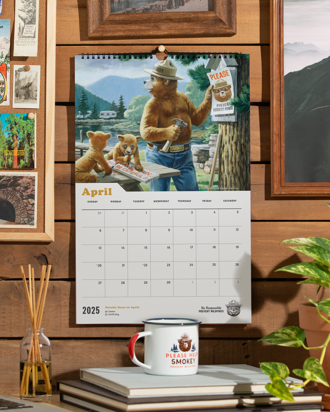 2025 Smokey Bear Calendar Calendar  