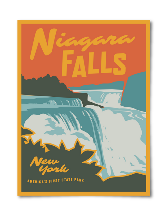 Niagara Falls Poster Poster 12x16 