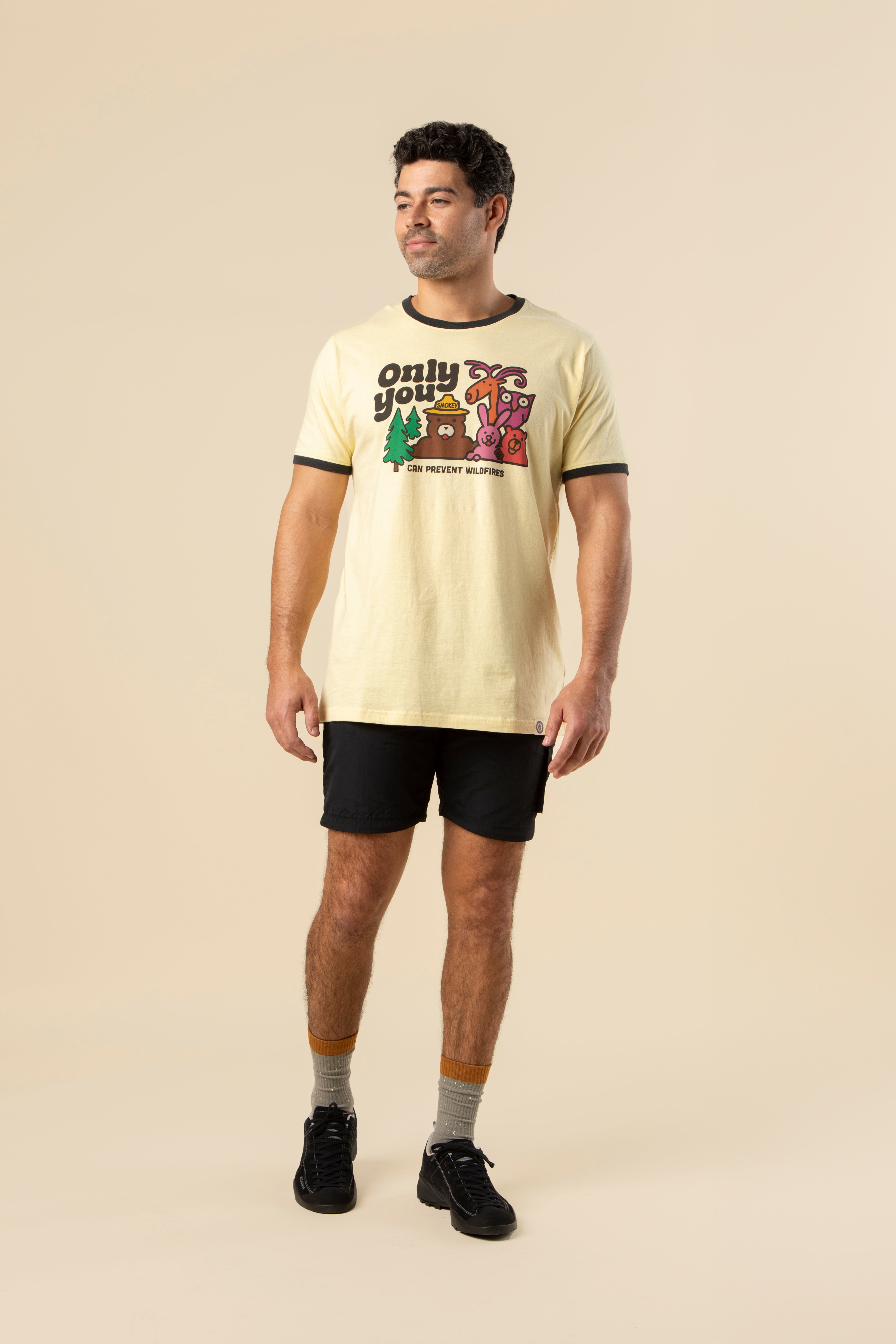 Only NY / Core Logo Ringer Tee camo 迷彩 Core Logo Ringer Tee – Only NY