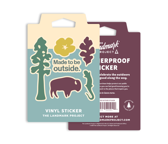 Made to Be Outside Stickers Sticker