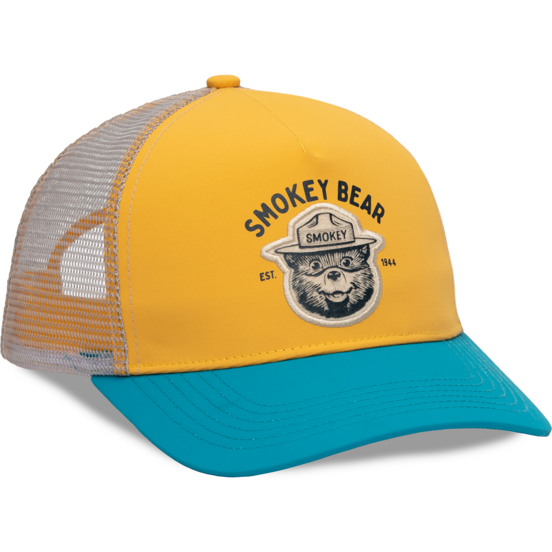 Smokey Varsity 5-Panel Trucker Hat Hat Sunshine 