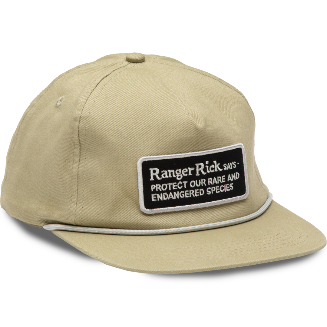 Ranger Rick Says 5-Panel Hat Hat Sage 