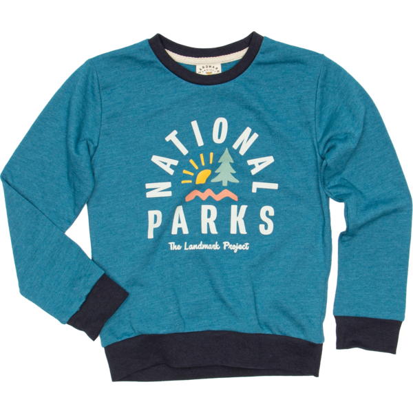National Parks Youth Sweatshirt Outerwear Lagoon YS