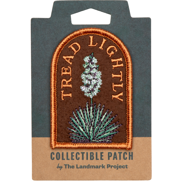 Mathies Patch Tread Lightly Embroidered Patch – The Landmark Project