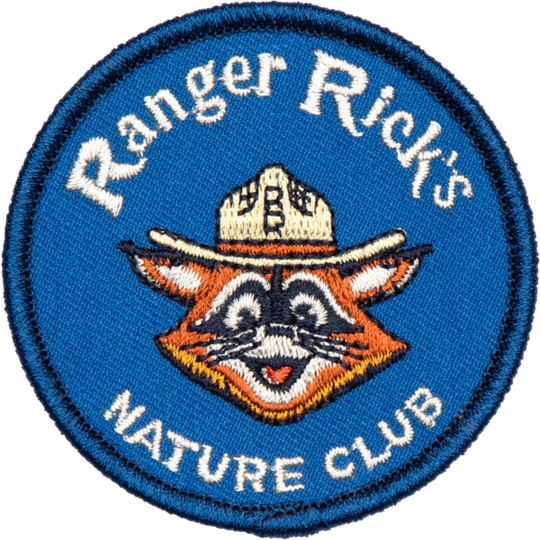 Ranger Rick Nature Club Embroidered Patch Patch  