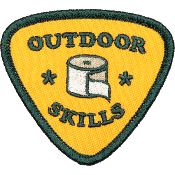 Outdoor Skills Embroidered Patch Patch  