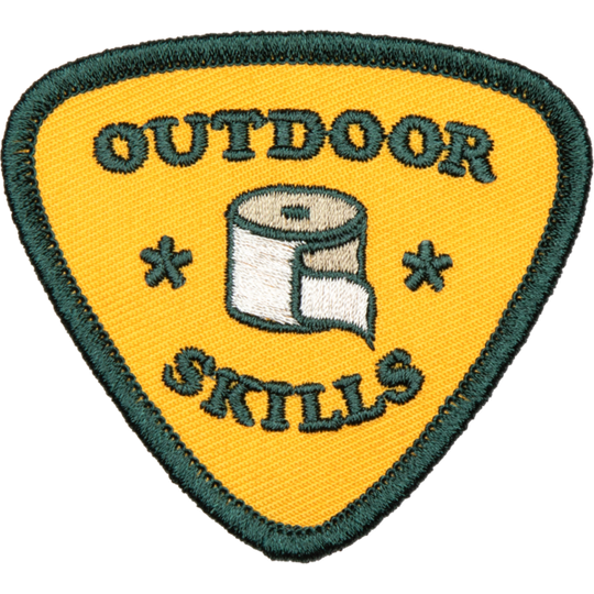 Outdoor Skills Embroidered Patch Patch  