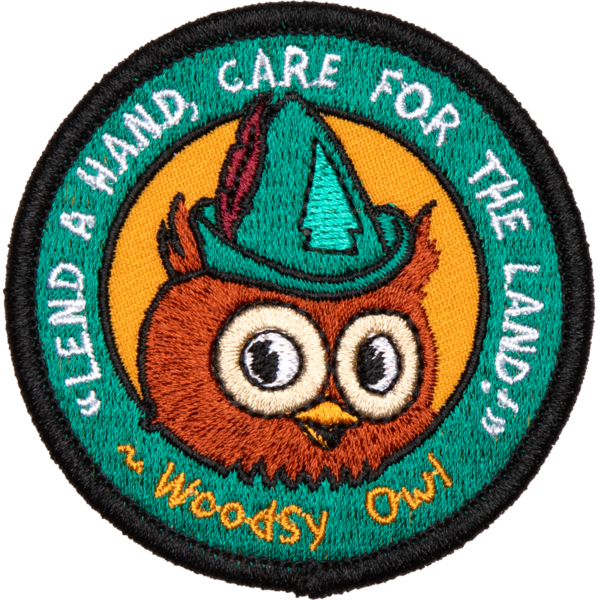 Lend Hand Embroidered Patch