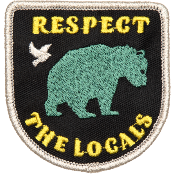 Respect Locals Embroidered Patch