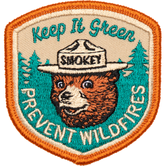 Keep It Green Embroidered Patch Patch  