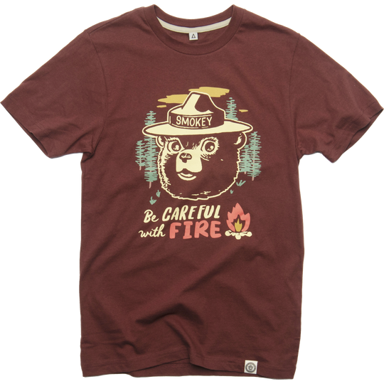 Be Careful With Fire Unisex Short Sleeve Tee Short Sleeve XS Angostura