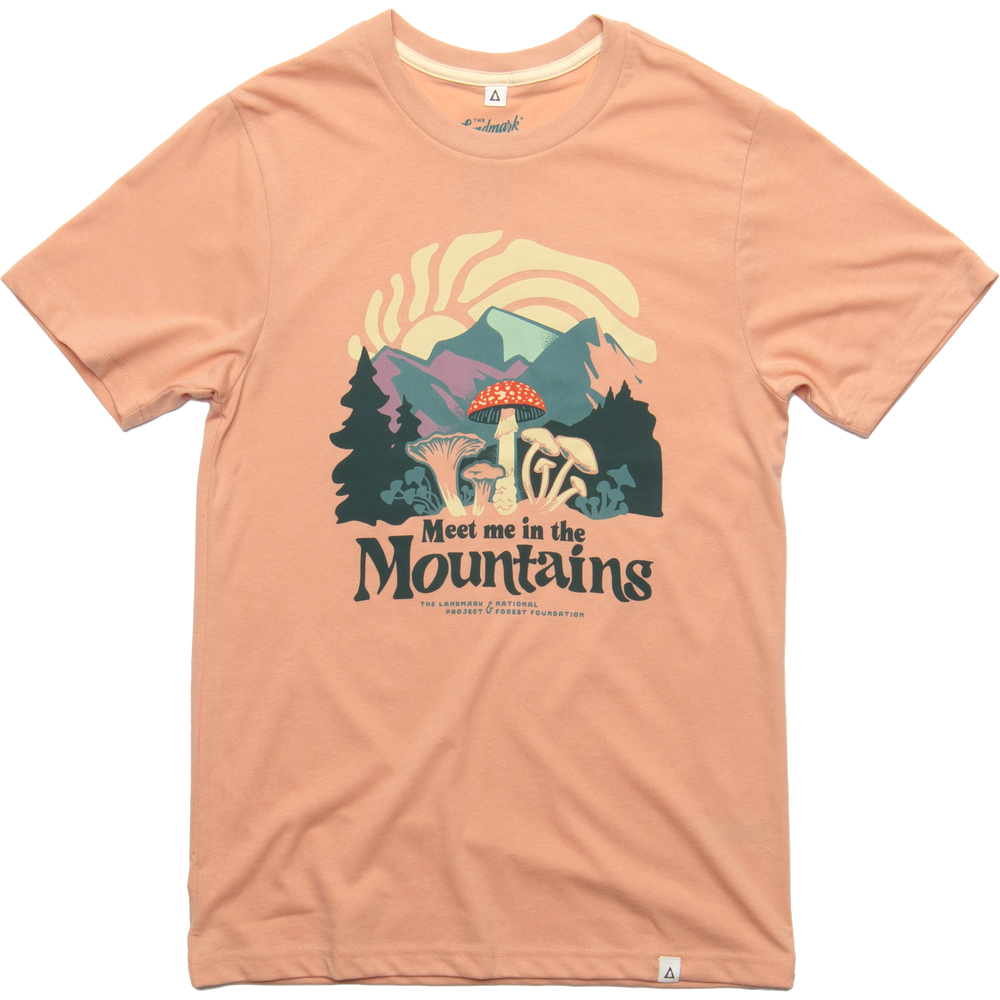 Meet Me in the Mountains Unisex Short Sleeve Tee Short Sleeve XS Alpenglow