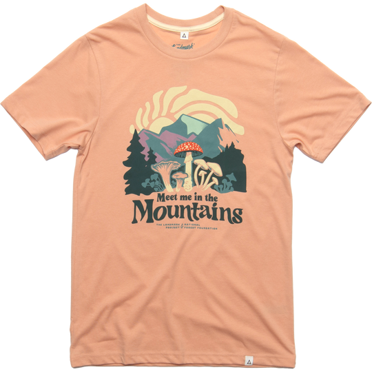 Meet Me in the Mountains Unisex Short Sleeve Tee Short Sleeve XS Alpenglow