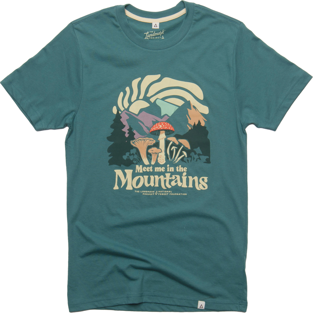 Meet Me in the Mountains Unisex Short Sleeve Tee Short Sleeve XS Marine