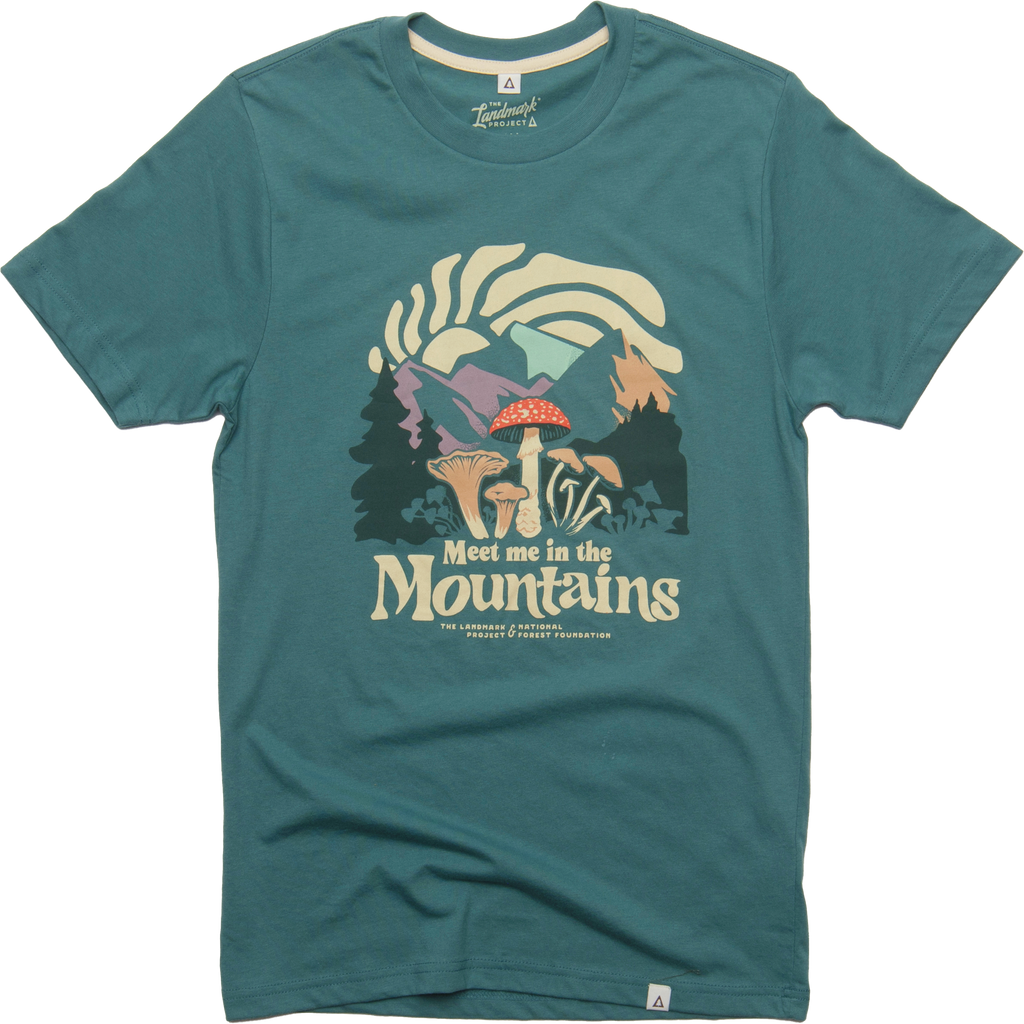 Meet Me in the Mountains Unisex Short Sleeve Tee – The Landmark