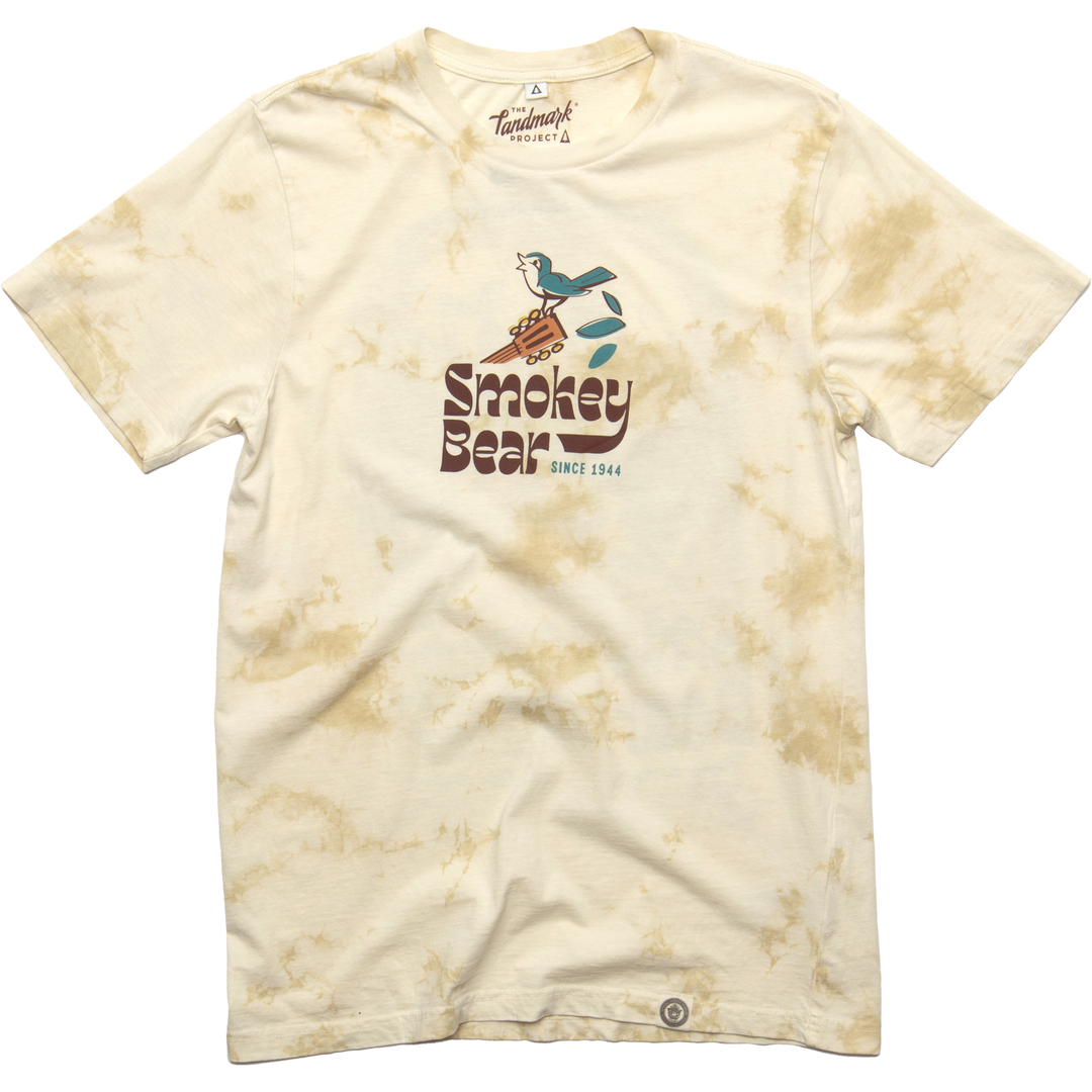 Smokey's Band Vintage Dyed Unisex Short Sleeve Tee Short Sleeve  