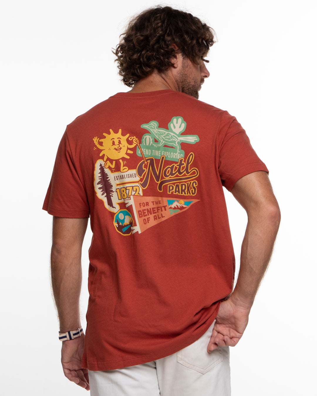 National Park Emblems Unisex Short Sleeve Tee Short Sleeve  